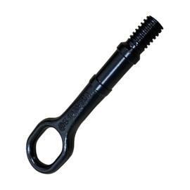 KACEPAR Car Towing Hook, Black Car Tow Hook, Heavy Duty Tow Hook, Bumper Trailer Ring Replacement, 1T0805615A/1T0 805 615A