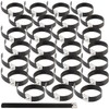 AGT Stainless Steel Bracket: Set of 28 Stainless Steel Mounting