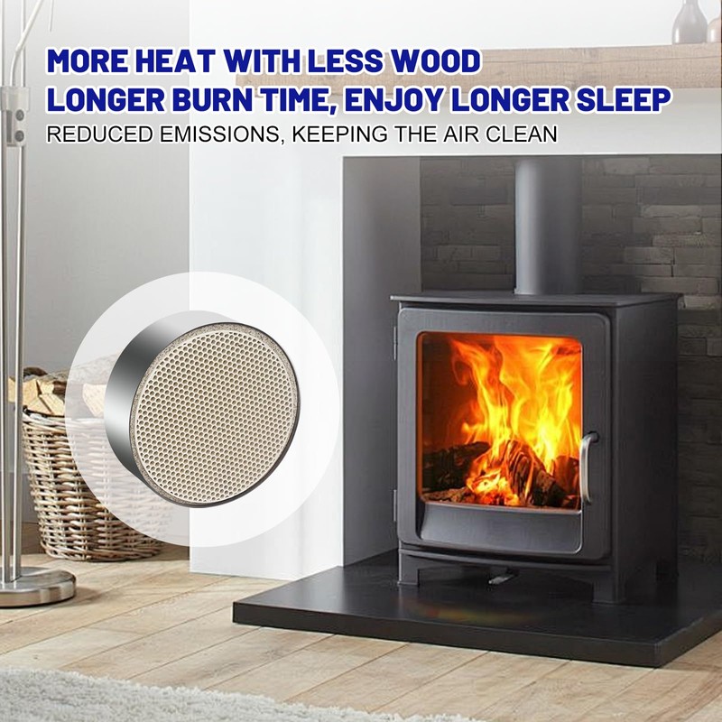 Wood Stove Catalytic Combustor, 6" x 2" (5.83"x2" Actual) Round