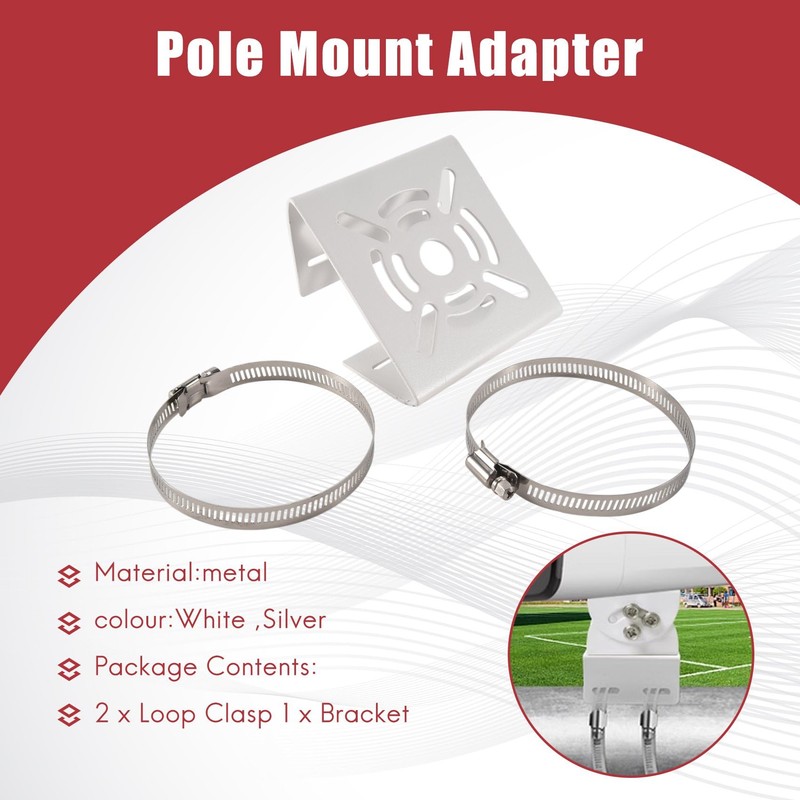 Yuuinnter Universal Vertical Pole Mount Adapter, with 2, Wall Mounting