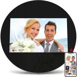 Digital Picture Frame, ThankVip 10.1 Inch WiFi Digital Photo Frame, IPS HD Display Touch Screen,32GB Storage, Slideshow, Wall Mountable, Auto-Rotate, Share Photos and Video via Uhale App