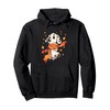 Dalmatian Autumn Dog Pullover Hoodie