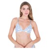 Hurley Women's Tradewinds Bralette Top Bikini, Galcier Lake