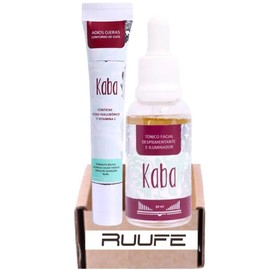 Tonico Facial (2 pack) kaba aceite facial de oro 24k y kaba contorno de ojos kaba kit aceite facial de oro 24k kaba y contorno de ojos Kaba