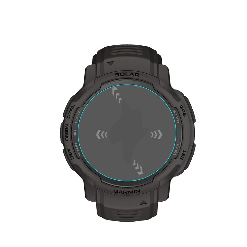 Mr.Shield Screen Protector compatible with Garmin Instinct Crossover Tactical Solar/Instinct