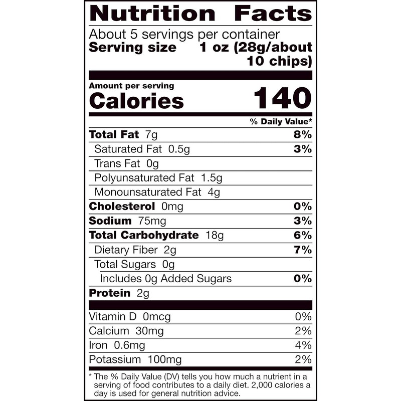 Food Should Taste Good Gluten Free Blue Corn Tortilla Chips
