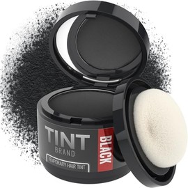 Tinte para el cabello, cubre y oculta el cabello gris y las zonas de adelgazamiento. Coloración temporal rápida para barba con aplicador de algodón. R