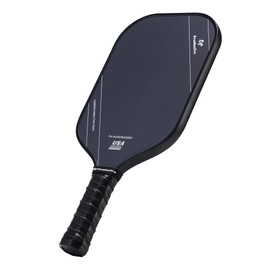 FH-500 T700 Pickleball Racket, 14MM Thick Two-Handed Offensive Pickleball Racket, Speed and Control (Black)