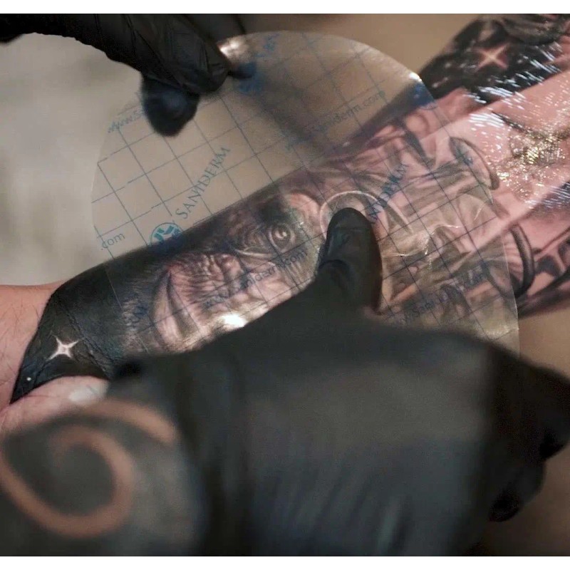 Saniderm Tattoo Bandage Personal Pack Pre Cut Sheets