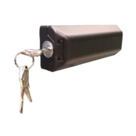 Milenco MIL-0536 Van Door Lock - Black, Twin Pack with 3 Keys