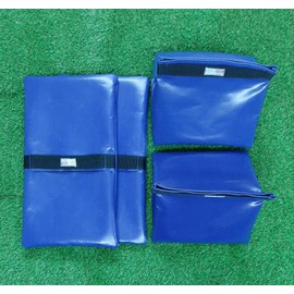 Church Products UK Dog Agility Training Equipment Seesaw Sandbags Indoor Outdoor Garden Play Sandbags (Wedge Sandbag, Blue)