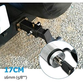 Anhängerschloss Anti-Diebstahl-Vorhängeschloss, Abschlepphaken Verschlussstück für 4WD 5/8" Anhängerkupplung