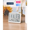 GooDay Smart Digital Alarm Clock, w/Magnetic Attraction, Indoor Temperature Humidity,