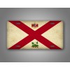 SignsAndTagsOnline Americana Alabama State Flag License Plate Vintage Replica Antique
