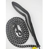 ChampWei Heavy Duty Dog Leash 48" Black Tone Chain Padded