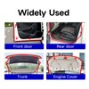 D Shape Rubber Seal Strip,3/4" Large Door Weather Stripping Self-Adhesive