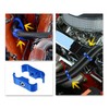 X AUTOHAUX 3pcs AN4 Car Hose Separator Clamp Fuel Line