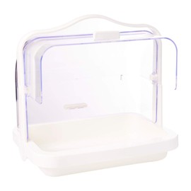 Inomata-k Resin Food-Covered Spice Rack Table Carry W 10.0 inches (25.4 cm) x D 7.6 inches (19.4 cm) x H 9.6 inches (24.3 cm)