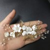 Wedding Hair Comb Rhinestone Clip Headpiece Crystal Bridal Hair Accessories