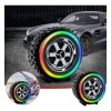 KFMX Bocina Bluetooth Forma De Neumático Portátil Luz Llanta