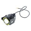Projector Lens Motorcycle LED Headlight Front Extraposition Light Angel Eye