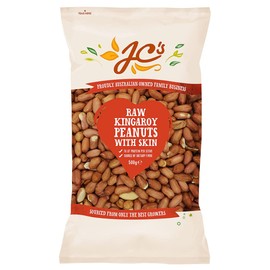 J.C.'S QUALITY FOODS Australian Raw Peanuts with Skin On