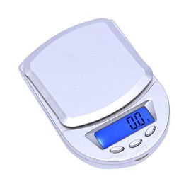 Portable Digital Scale, 100g/0.01g, Mini Smart Electronic Jewelry Scale, Precise Kitchen Weighing Tool for Food, Herbs and Coffee