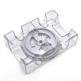 CHH Dual Deck Revolving Card Holder - 360 Degree Playing Card Holder For K