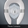 CHURCH 295SSCT 047 Commercial Open Front Toilet Seat without Cover