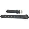 NewLife 15mm Black Rubber PVC Material Watchband | Comfortable and