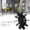 Fan Blades Replacement, 14mm Shaft 135mm Outer Diameter, Central Pneumatic
