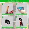 VANROUG Chainsaw Hanger, Heavy Duty Chainsaw Wall Mount Holder, Organizer