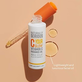 C Your Glow Vitamin C Radiance Oil by Naturally Serious for Unisex - 1 oz Oil