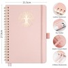 RETTACY Bullet Dotted Journal - A4 Notebook Hardcover Leather Journal,Dot