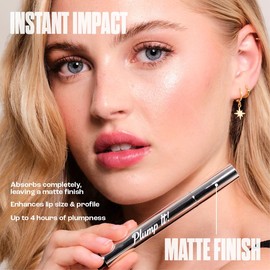 Plump it! Volumising Lip Plumper Year Pack, consists of 6 x 3ml lip plumpers for instant lip plumping effects and a matte finish. Skincare Lipstick Comfort