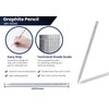 Pacific Arc Premium Graphite Drawing Pencils for Artists, Soft Pack