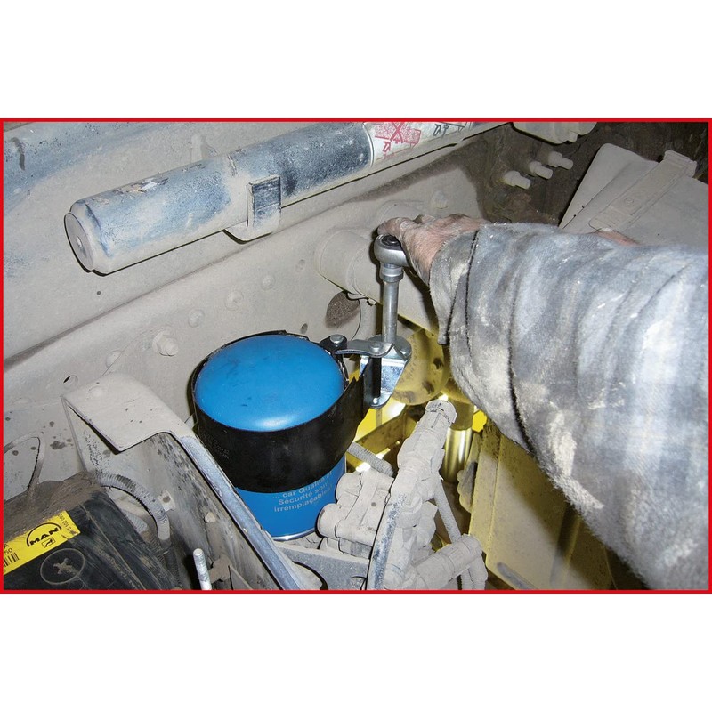 KS Tools 455.0050 1/2" Filter strap wrench, 105-118mm