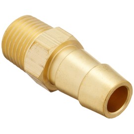 Flowbar GHNW-0212 1/4x12 Inlet Hose Nipple Brass