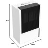 Dr. PREPARE 1250 Sq Ft 3L Dehumidifier for Basement Home