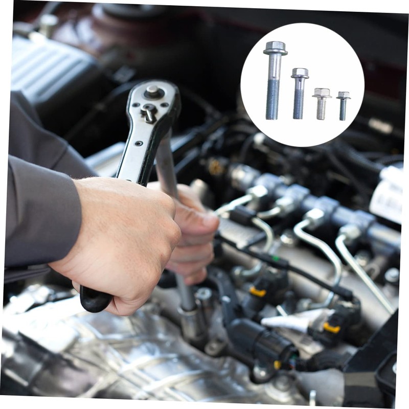 SUPVOX 12pcs Engine Stand Bolt Kit for Series Engines Mounting