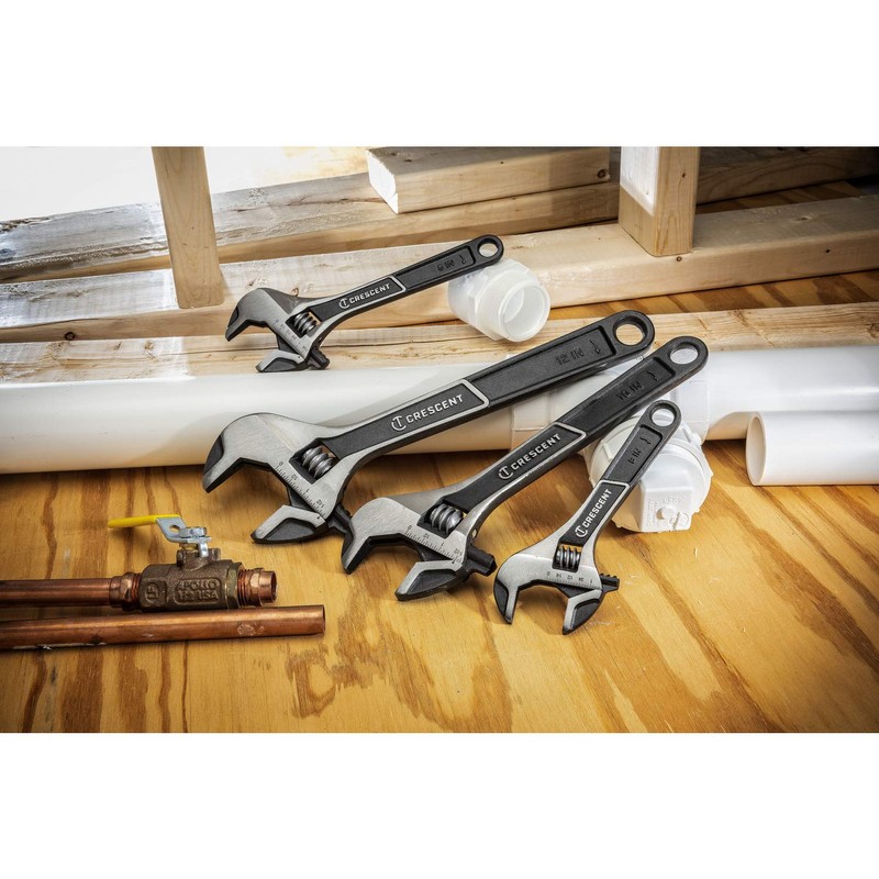 Crescent ATWJ28VS Home Hand Tools Wrenches Adjustable, Multi