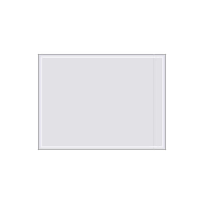 Clear Adhesive Side Loading Packing List Document Envelopes, 4 1/2"