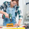 BLEKOO Self Centering Doweling Jig Kit, Drill Jig For Straight