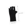 Mikinona Protect Your Hands Anti-uv Gel Manicure Gloves Half-finger Nail