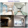 CM MZY Emergency Lights with Battery Backup,Commercial Emergency Light,Two Adjustable