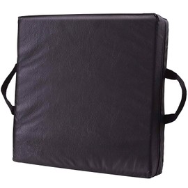 DMI Comfort Seat Cushion for Soft and Firm Support on Wheelchairs, Office Chairs, Dining Chairs and Stadium Seats, Standard Foam, 16 x 16 x 4, Black (Pack of 5)