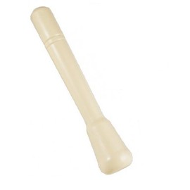 Small Plastic Muddler - White