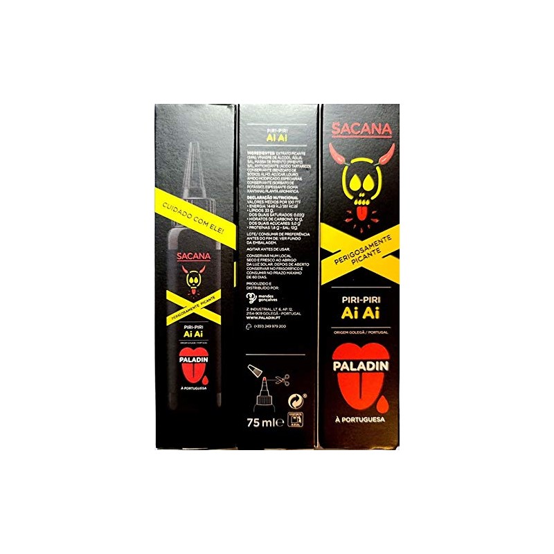 PIRI-PIRI DANGEROUSLY SPICY HOT SAUCE 75 ML (1 BTL)