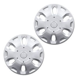 GRAND ORANGE Wheel Covers Hub Caps Full Rim Hubs 2 pcs Compatible with Ford Transit Connect Van 2010-2013 9T1Z1130A, 9T161130AA
