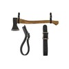 1844 Helko Werk Germany Leather Axe Hangers - Wall Hanging